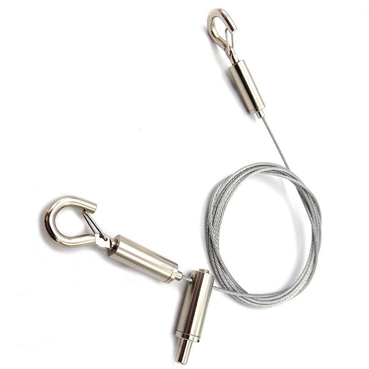 Highest standard suspension wire rope cable hanging kits tree swing hanging strap kit LKING