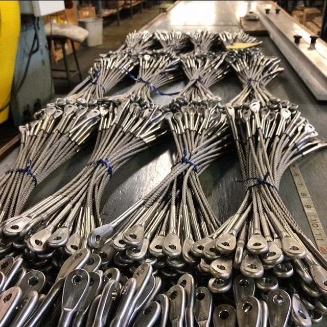 All lined up and ready to go. We do our part to keep aircraft flying all over the world