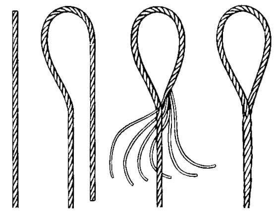 Hand SPliced Wire Rope Sling