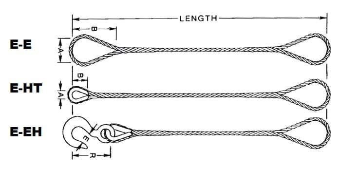 Staalkabel Sling