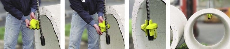 Vorgefertigte Betondrahtseil-Gewindeschlinge