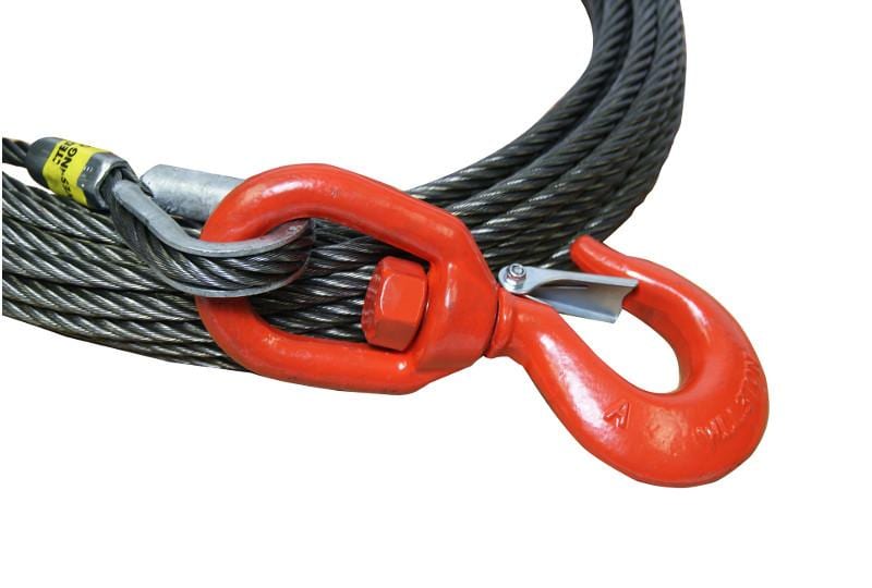 EIPS 6x25 IWRC Eye-to-Eye Flemish Loop Ends 2.5 Ton Vertical Rated Capacity 10 Length HSI 1//2 Diameter Single-Leg Wire Rope Sling