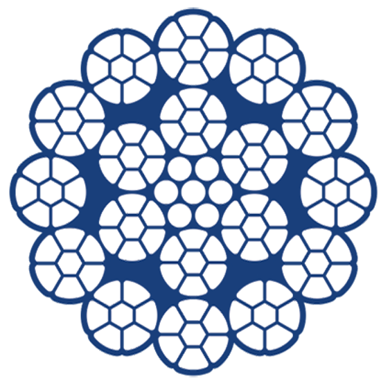 COMPACT SEMI ROTATION RESISTANT WIRE ROPES