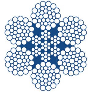 6x36 WS IWRC 와이어 로프 550