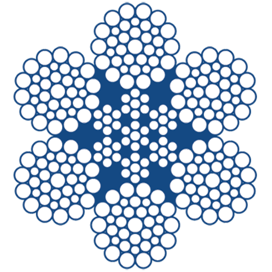 6x36 WS IWRC WIRE ROPES 550