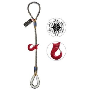 Single-Part-Body-Mechanically-Spliced-Wire-Rope-Slings-with-Choker-Hooks