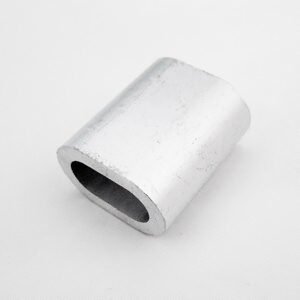 Ovale aluminium huls