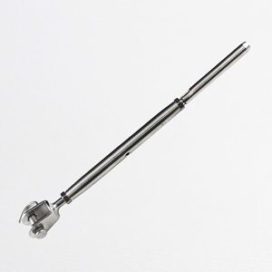 フォークとターミナルを備えたパイプターンバックル