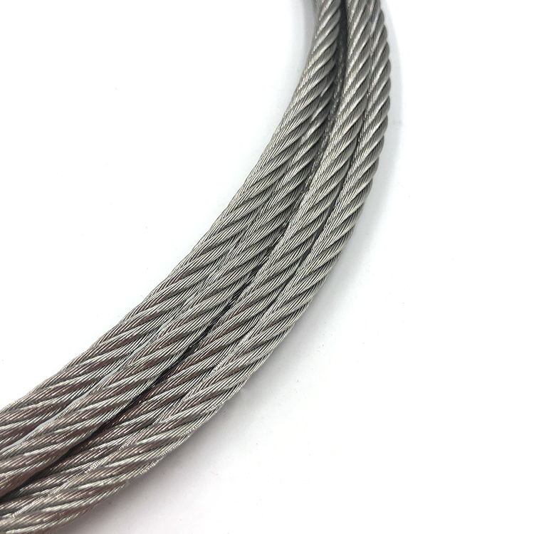 6x19+FC/IWS galvanized steel wire rope DIN3060