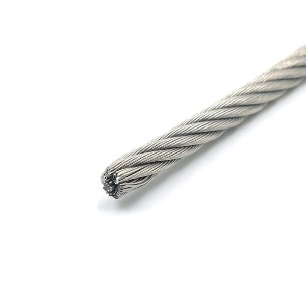 7x19 6mm galvanized steel wire rope 1
