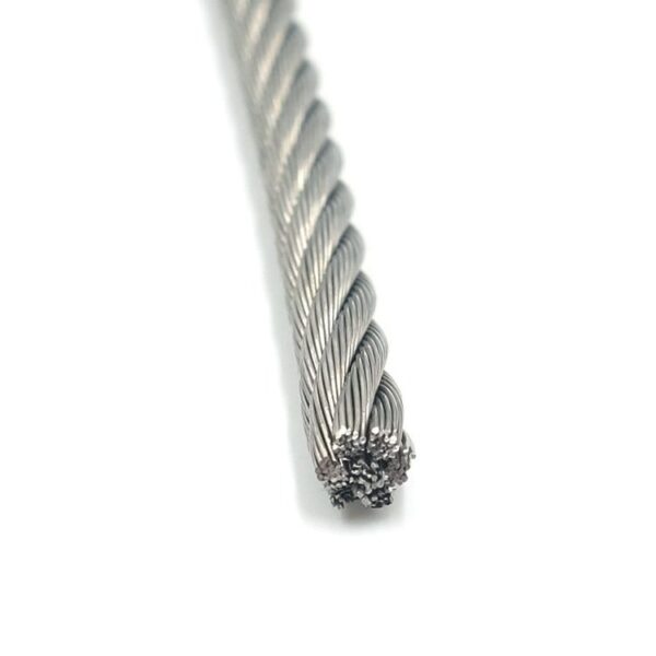 7x19 6mm galvanized steel wire rope