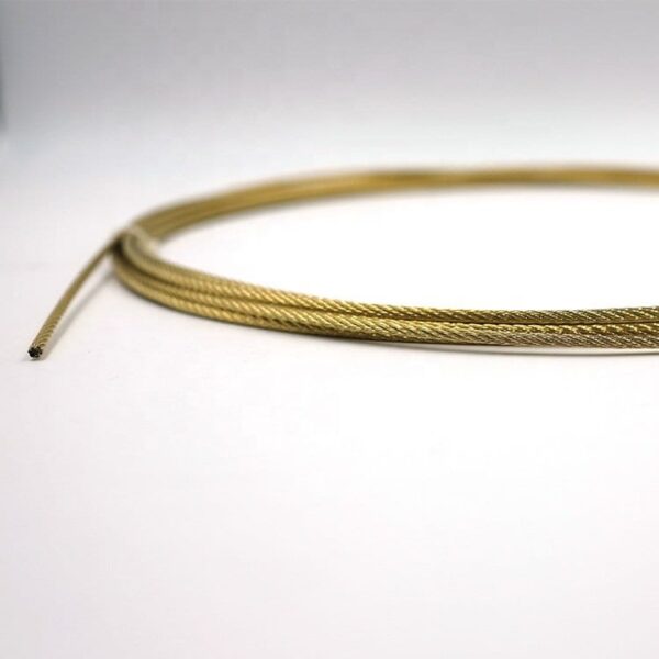 7x7 3MM Brass Coated Wire Rope for Diamond Cutting Best of Best! - Image 4