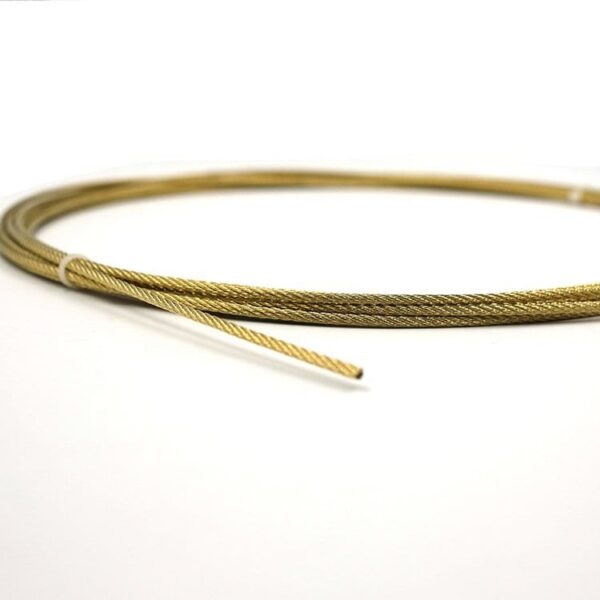 7x7 3MM Brass Coated Wire Rope for Diamond Cutting Best of Best! - Image 5