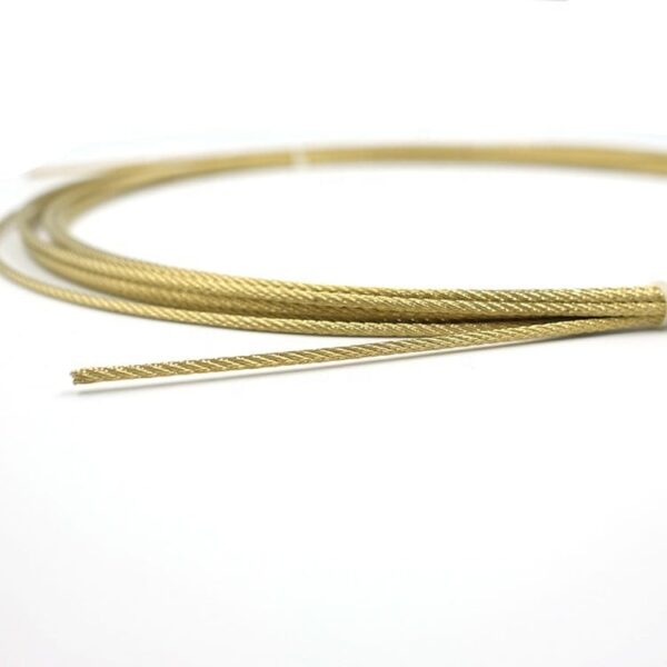 7x7 3MM Brass Coated Wire Rope for Diamond Cutting Best of Best! - Image 6