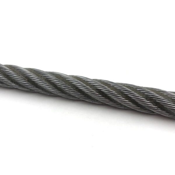 Bitumen coated ungalvanized steel wire rope made in China - immagine 2
