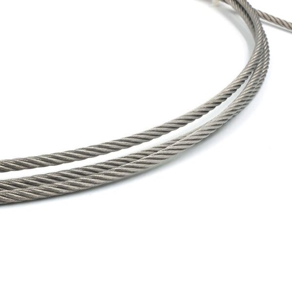 Cable de elevación de cuerda de alambre de acero duradero de China 4