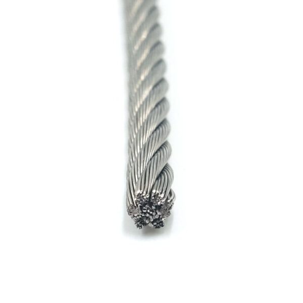 Supply Stainless Steel Wire Rope 7x19/7x7 construction Best factory from China - 이미지 4