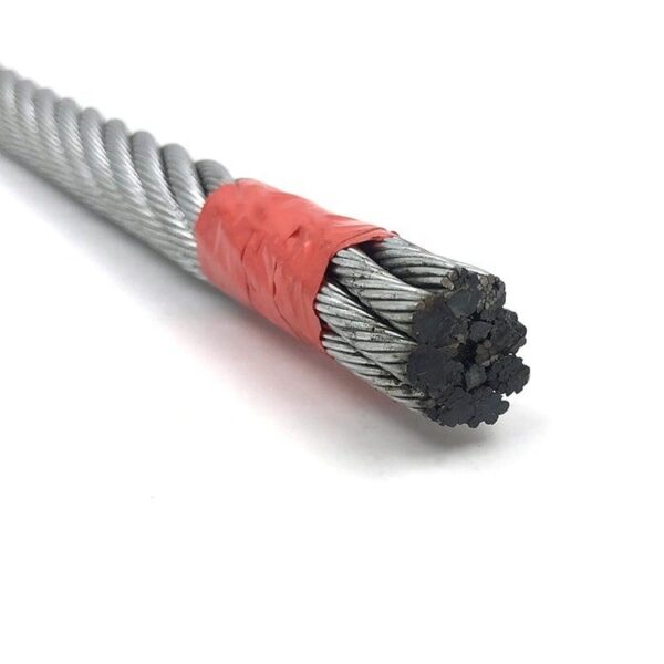 8xK26SW+IWRC galvanized high carbon steel wire rope 14.8mm – Image 3