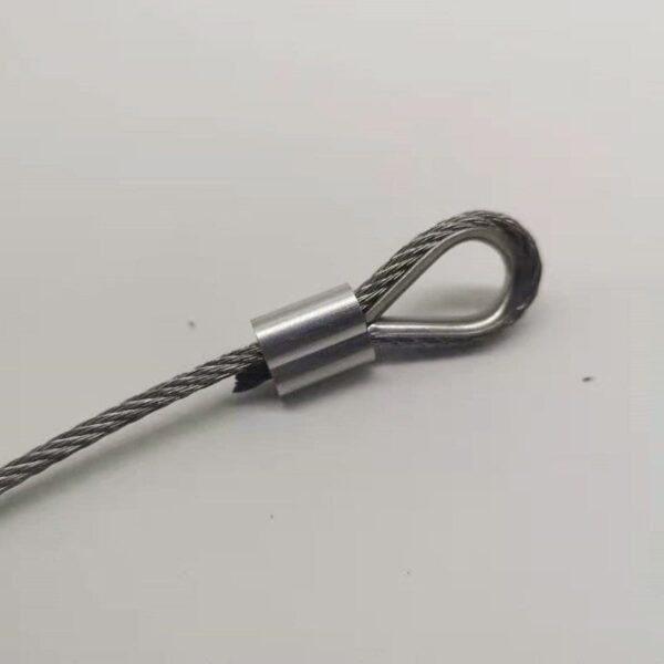 50M/100M 1.8mm diameter 304 stainless steel wire rope softer fishing lifting cable 7X7 Structure 1.8m diameter - Slika 2