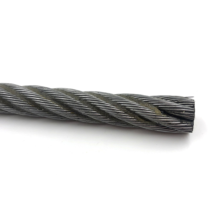 CABLE REVESTIDA EN PVC de acero galvanizado hilo cuerda de alambre metal zinced 