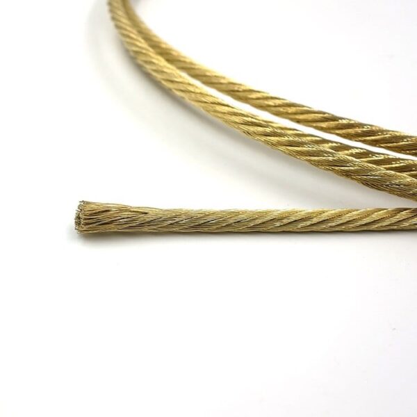 高品質の真ちゅうコーティング鋼線ロープ3