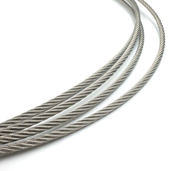 Low MOQ 304 stainless steel wire rope 4