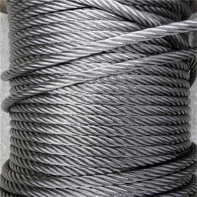 aircraft cable 7x19 8mm, 304 stainless steel wire rope