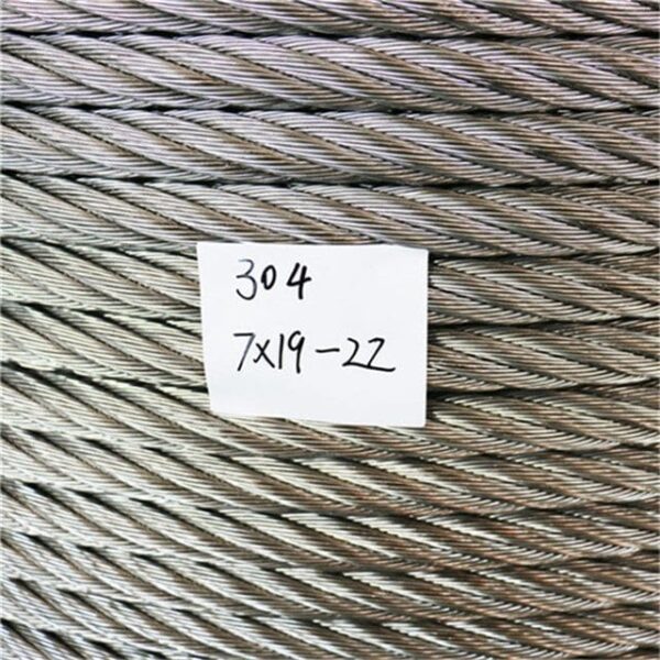 aircraft cable 7x19 8mm 304 stainless steel