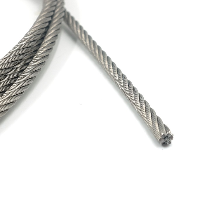 cuerda de alambre de acero inoxidable