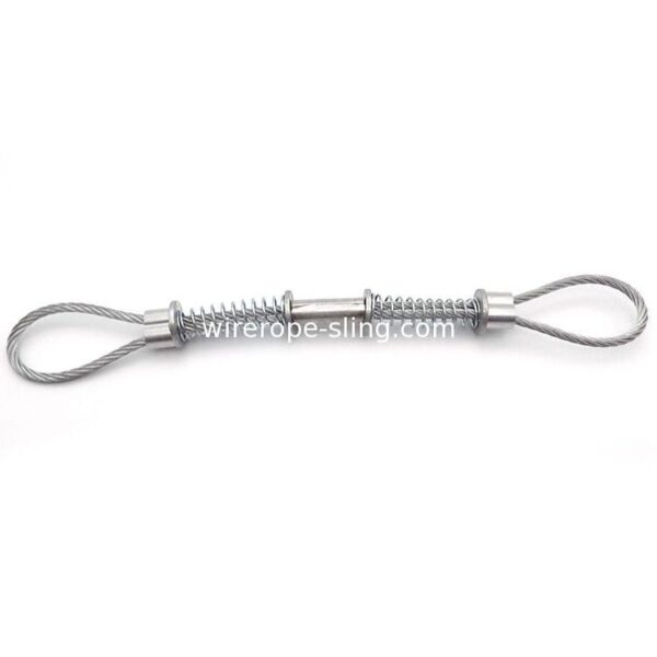 3.2mm Hose Whipcheck Steel Wire Rope And Sling With Aluminium Ferrules - Slika 2