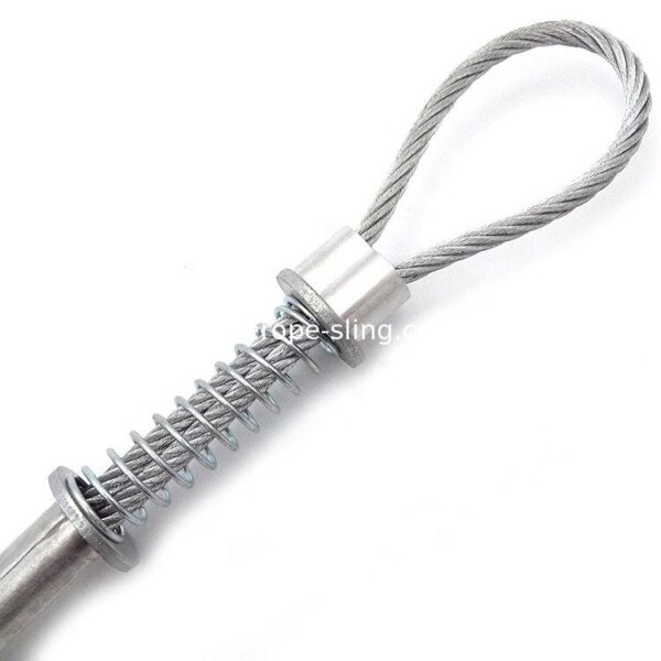 3.2mm Hose Whipcheck Steel Wire Rope And Sling With Aluminium Ferrules - Slika 3