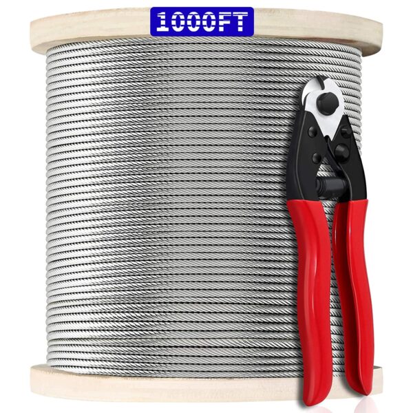 Wire Rope Aircraft Cable for Deck Cable Railing Kit