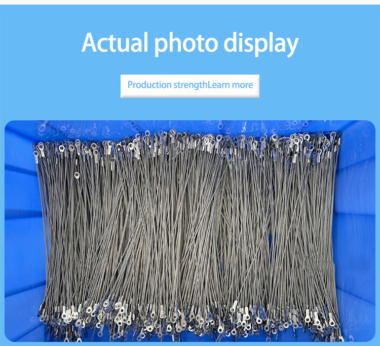 Wire Rope Safety Lanyard