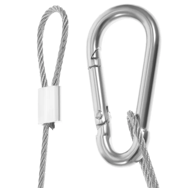 🏆 4-Pack Heavy-Duty Stainless Steel Safety Cable Locks | Multi-Functional Security Ropes for Outdoor & Industrial Use - Εικόνα 6